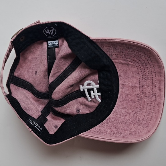 STL Cardinals baseball hat 🩷 pink acid wash faux diamond crystals - Picture 6 of 10